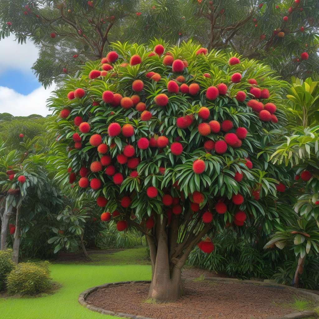 Sabutan Tree How Tall Do Rambutan Trees Grow: Complete Height Guide - Evergreen Seeds