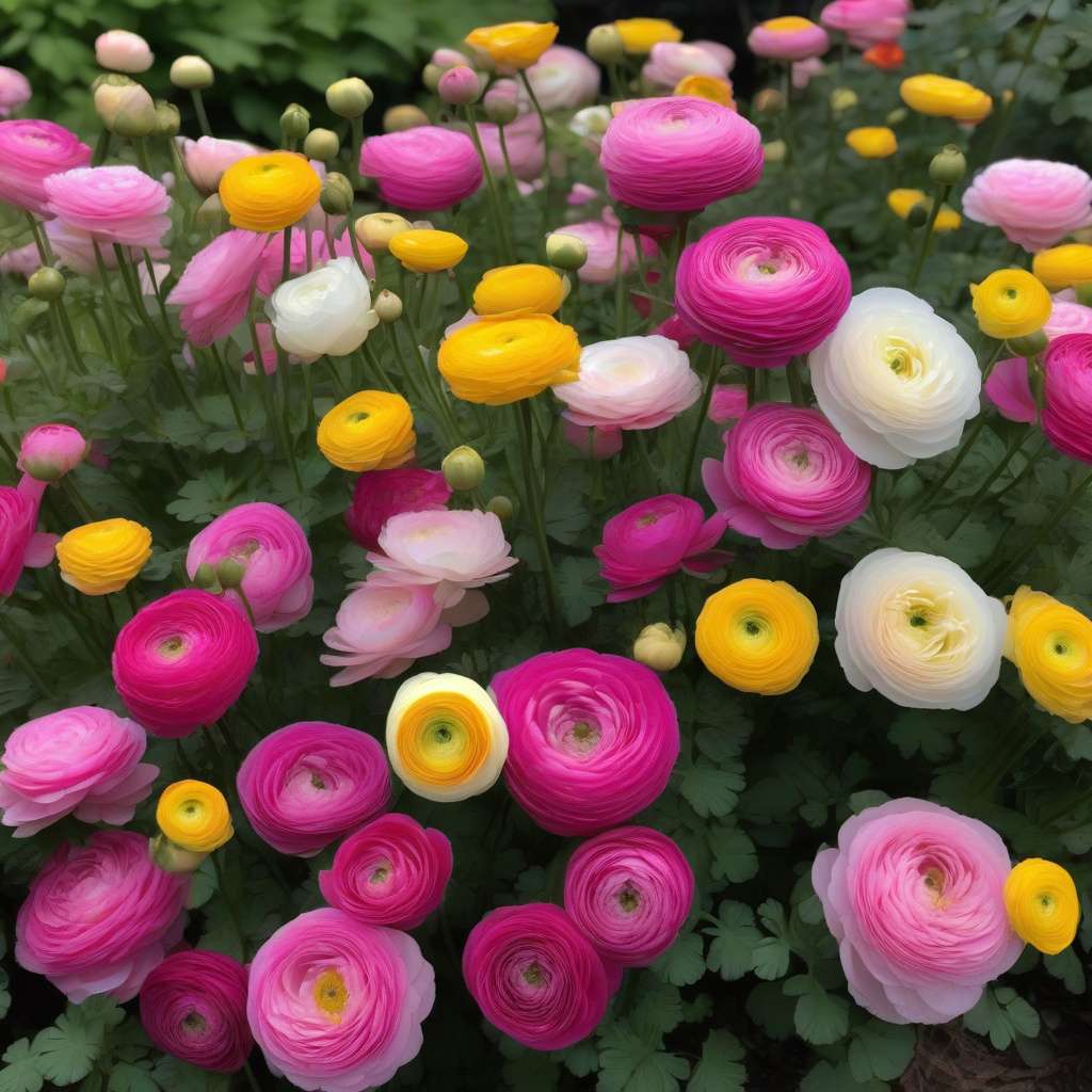 Standard Ranunculus Ranunculus: How Tall They Grow and What to Expect - Evergreen Seeds