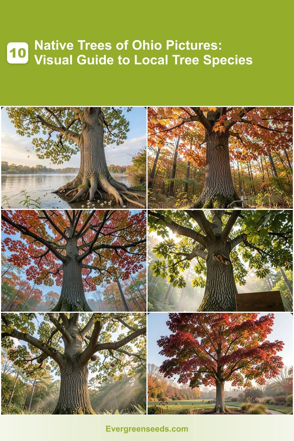 Ohio's Rarest Tree 10 Native Trees of Ohio Pictures: Visual Guide to Local Tree Species ...