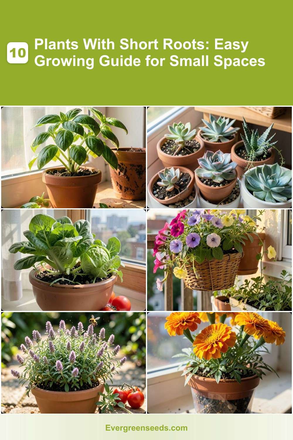 Sort Roots 10 Plants With Short Roots: Easy Growing Guide for Small Spaces ...