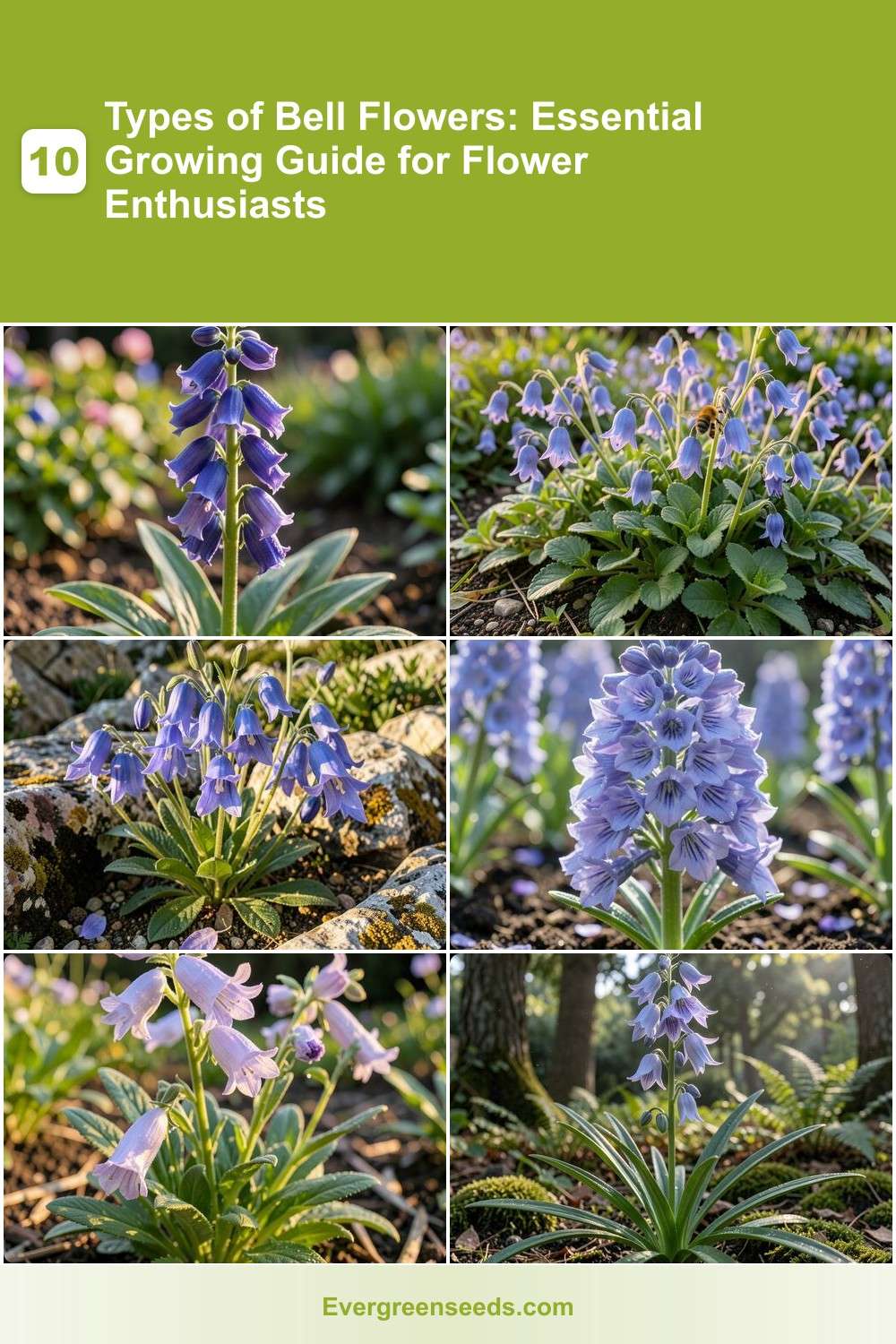 Basque Flower Types 10 Types of Bell Flowers: Essential Growing Guide for Flower ...