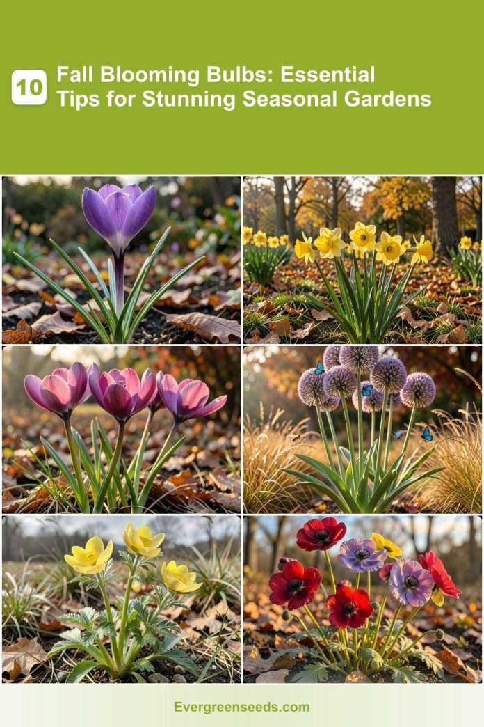 10 Fall Blooming Bulbs: Essential Tips for Stunning Seasonal Gardens ...