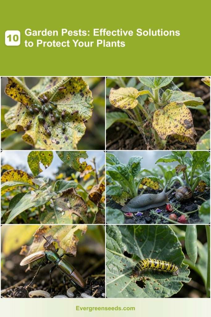 Insects Multiplying 10 Garden Pests: Effective Solutions to Protect Your Plants - Evergreen ...