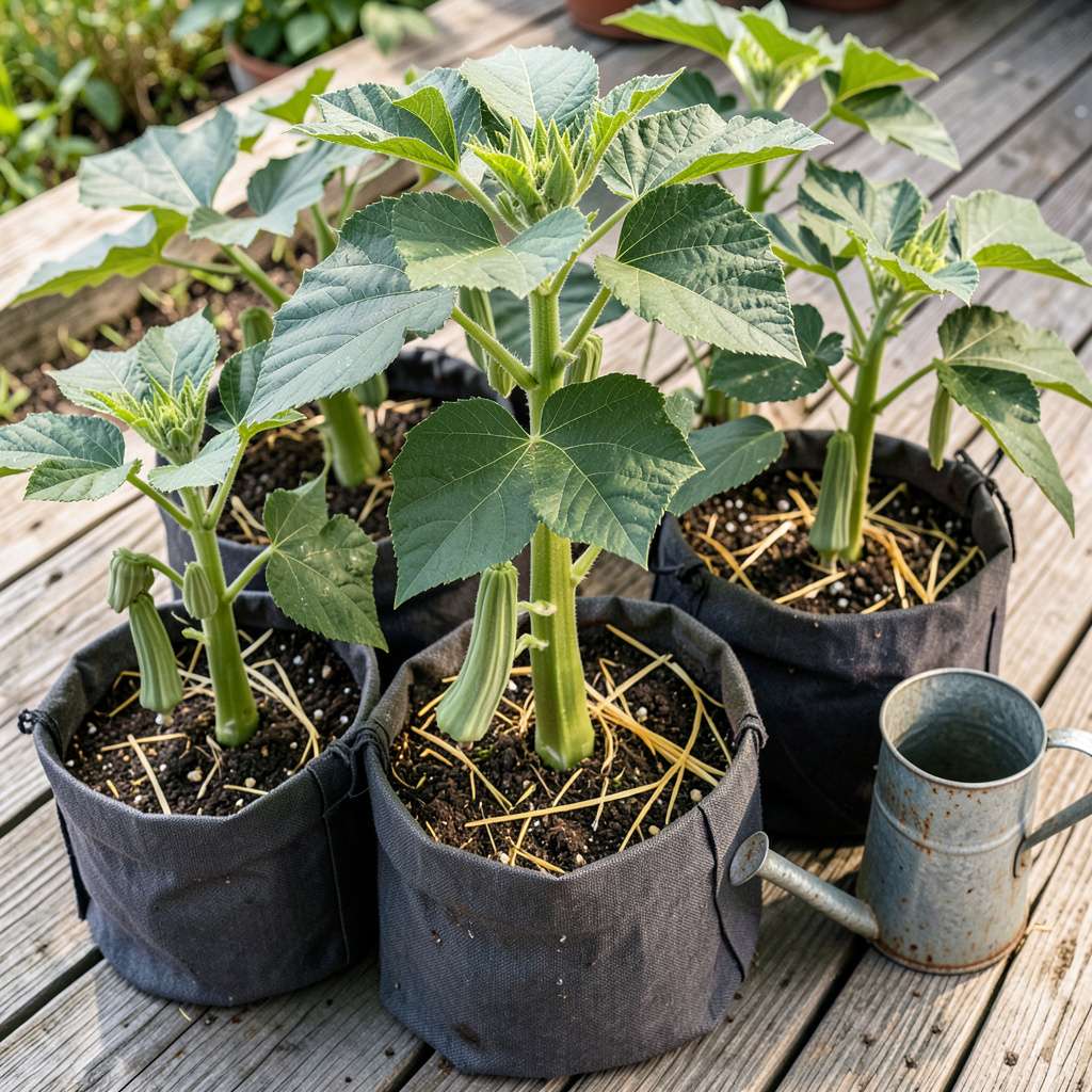 Growing Okra in Containers: Bountiful Harvests on Your Patio ...