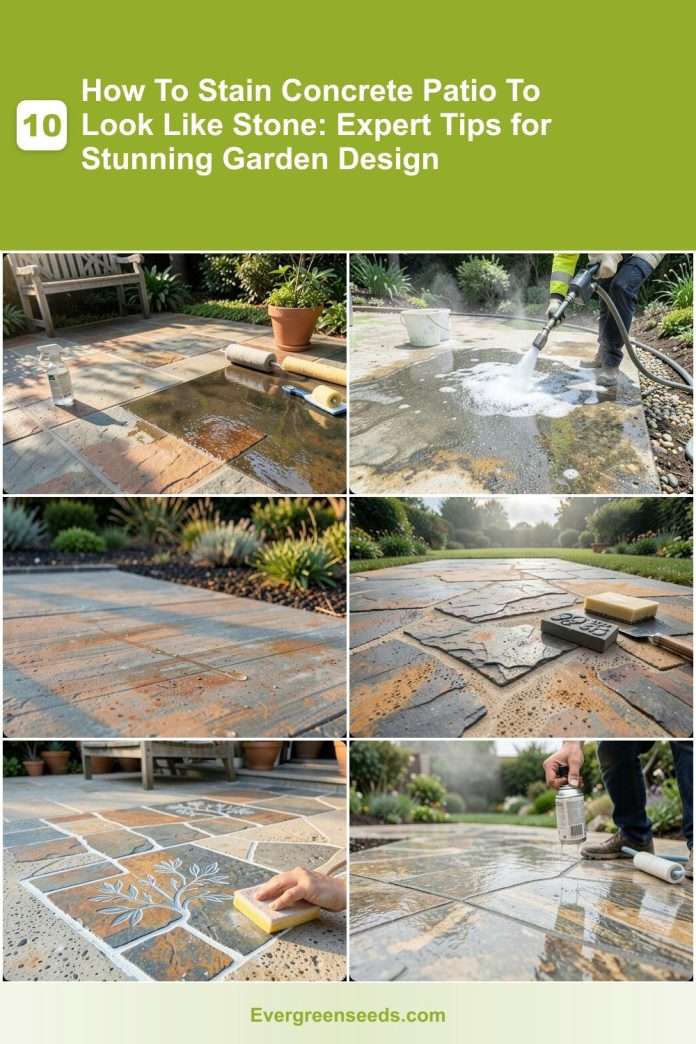 10 How To Stain Concrete Patio To Look Like Stone: Expert Tips for ...