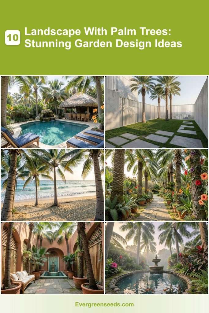 10 Landscape With Palm Trees: Stunning Garden Design Ideas - Evergreen ...