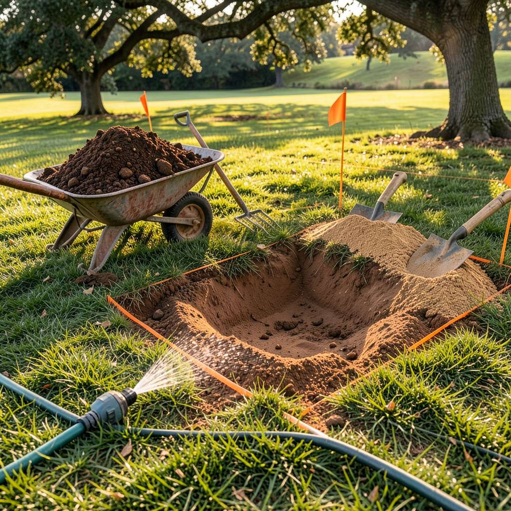Level a Bumpy Lawn: 3 Proven Ways to Fix Yard Ruts Fast - Evergreen Seeds