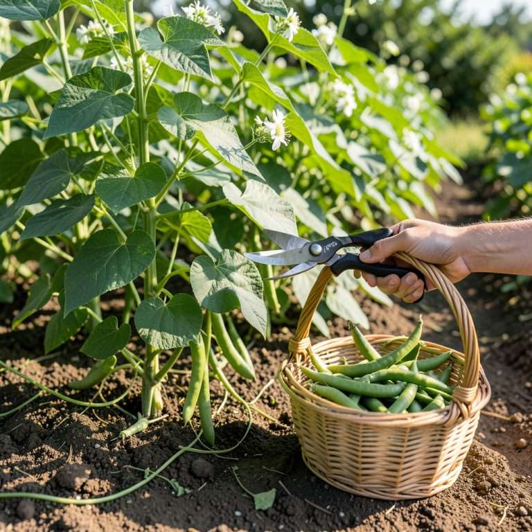 How to Harvest String Beans: Timing and Techniques for Maximum Yield ...