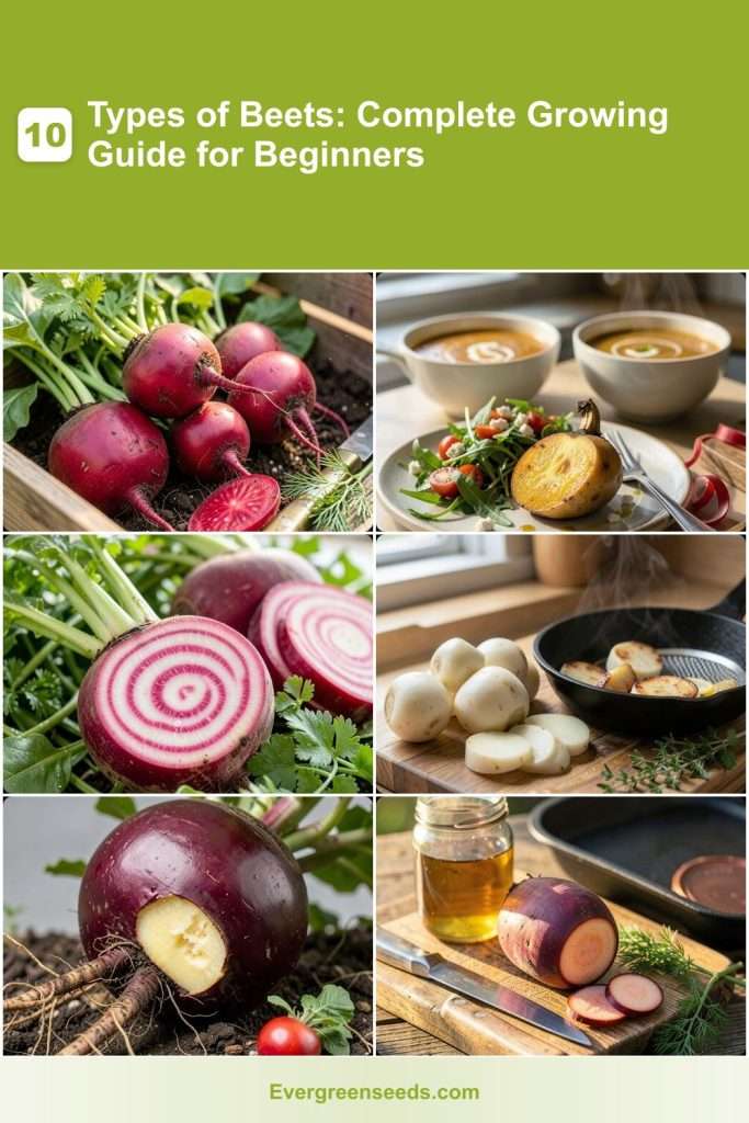 Beets Ed 10 Types of Beets: Complete Growing Guide for Beginners - Evergreen Seeds