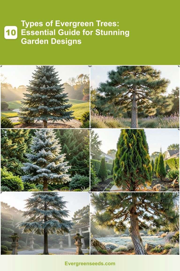 Evergreen Guide 10 Types of Evergreen Trees: Essential Guide for Stunning Garden ...