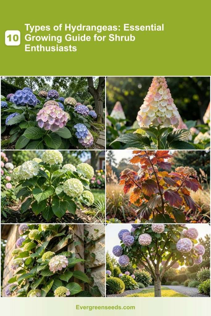 10 Types of Hydrangeas: Essential Growing Guide for Shrub Enthusiasts ...
