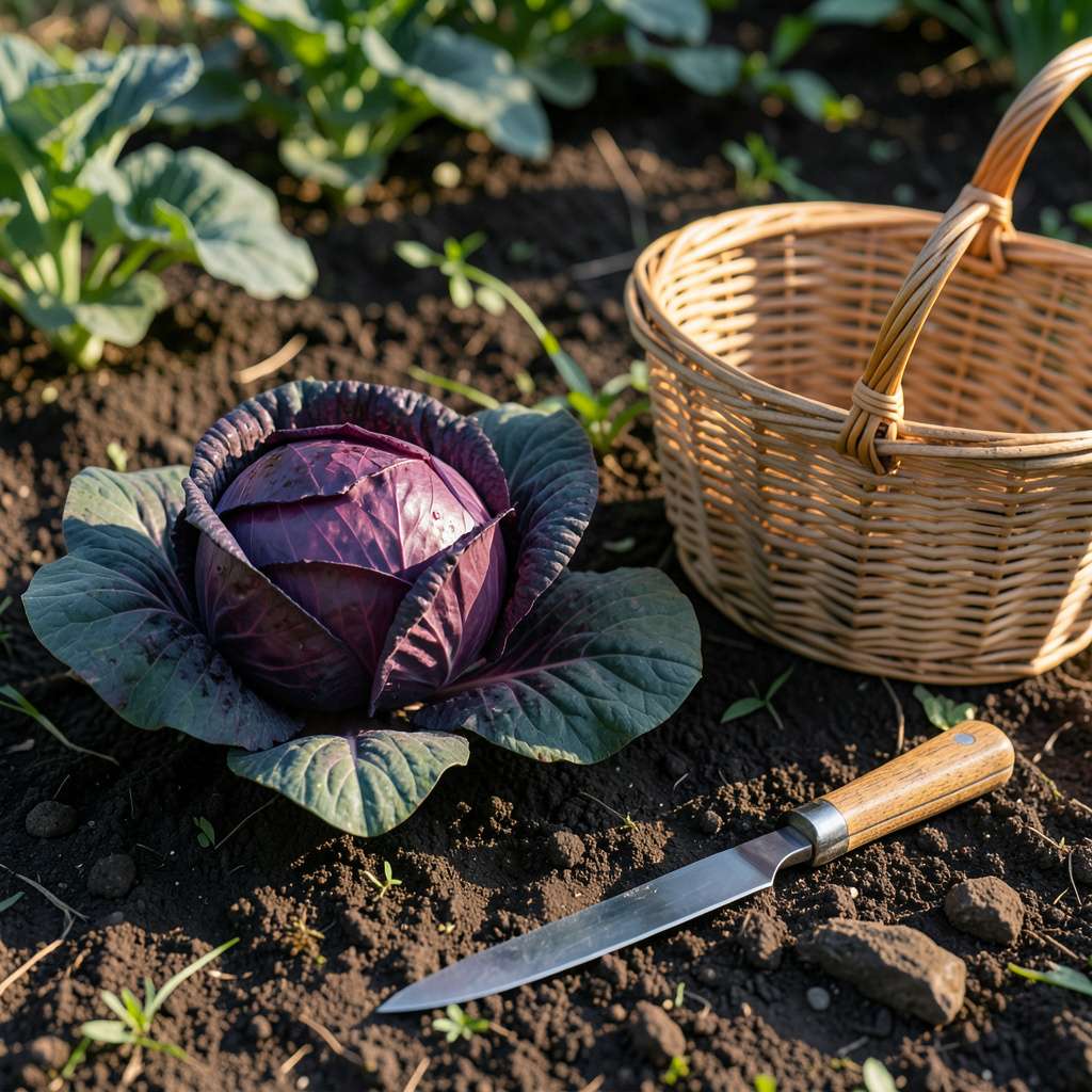 When to Harvest Red Cabbage: Size and Color Signs for Gardeners ...