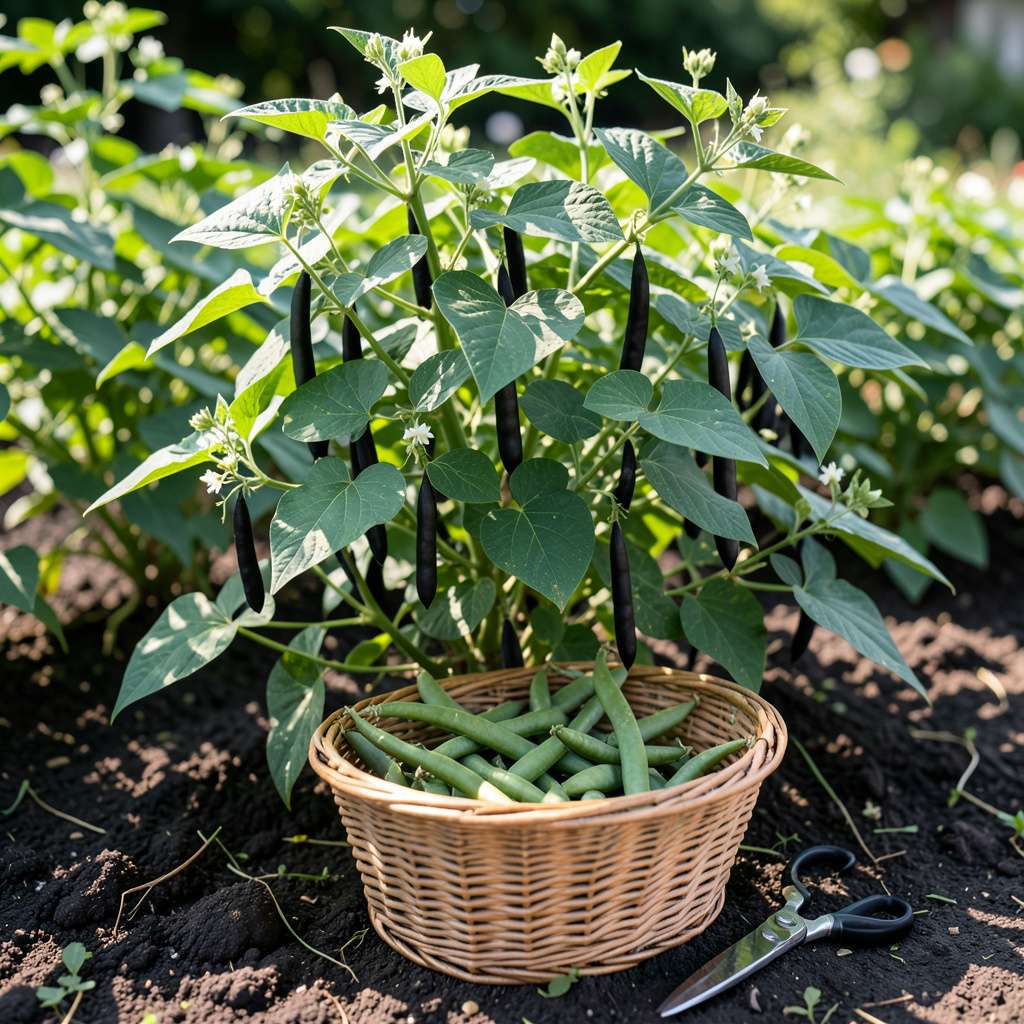 When to Pick Black Beans: Pod Color and Texture Clues - Evergreen Seeds