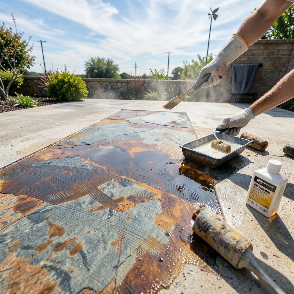 Stone Staining 10 How To Stain Concrete Patio To Look Like Stone: Expert Tips for ...
