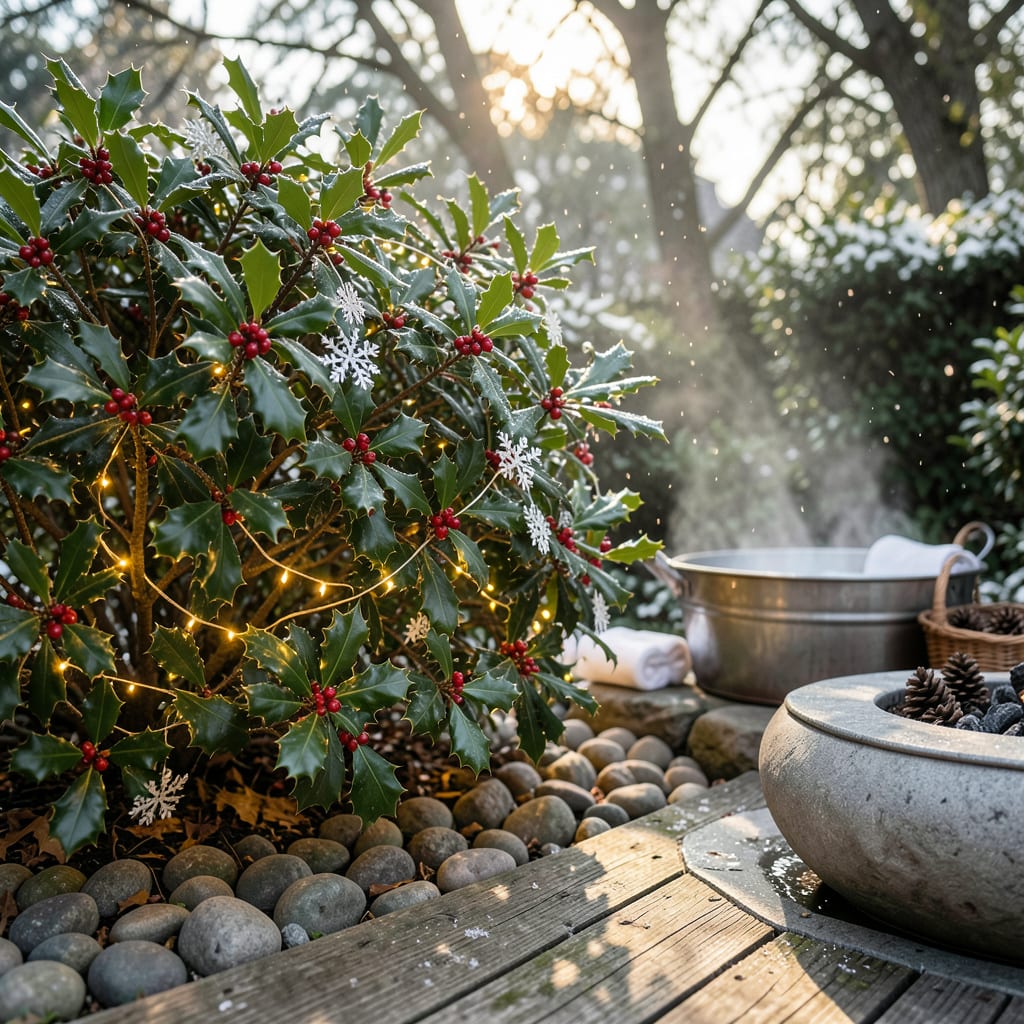 Holly Pattern Landscape 10 Landscaping Ideas With Holly Bushes: Creative Garden Design Tips ...