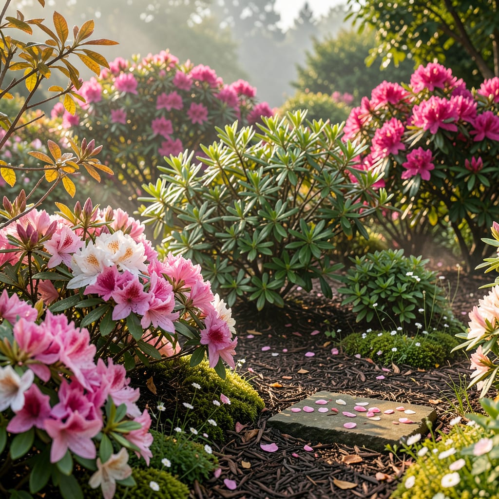 10 Landscaping With Azaleas And Rhododendrons: Stunning Garden Design ...