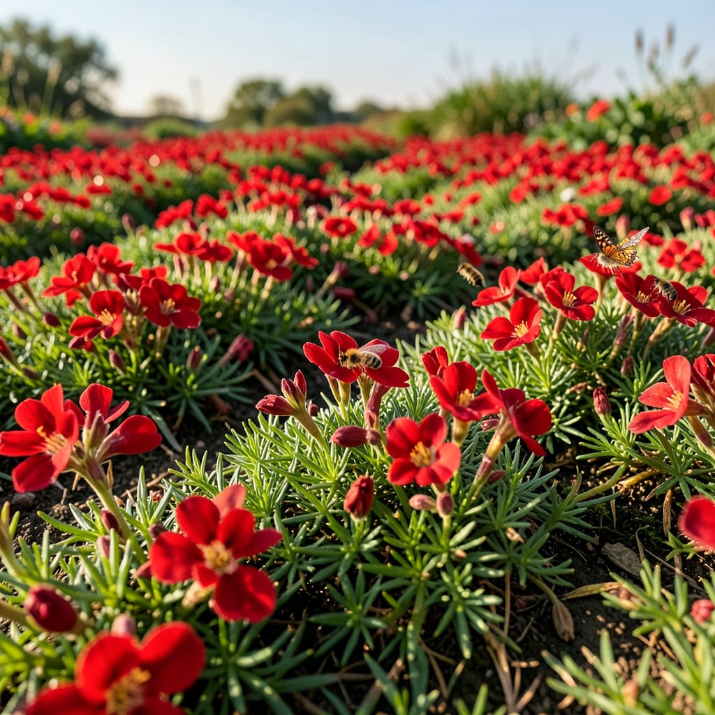 Red Ground 10 Red Flowering Ground Cover: Stunning Plants to Brighten Your Garden ...
