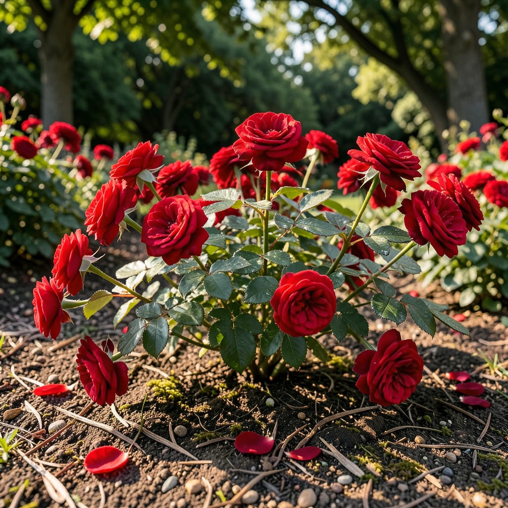 Red Ribbon Ground Cover Roses 10 Red Flowering Ground Cover: Stunning Plants to Brighten Your Garden ...