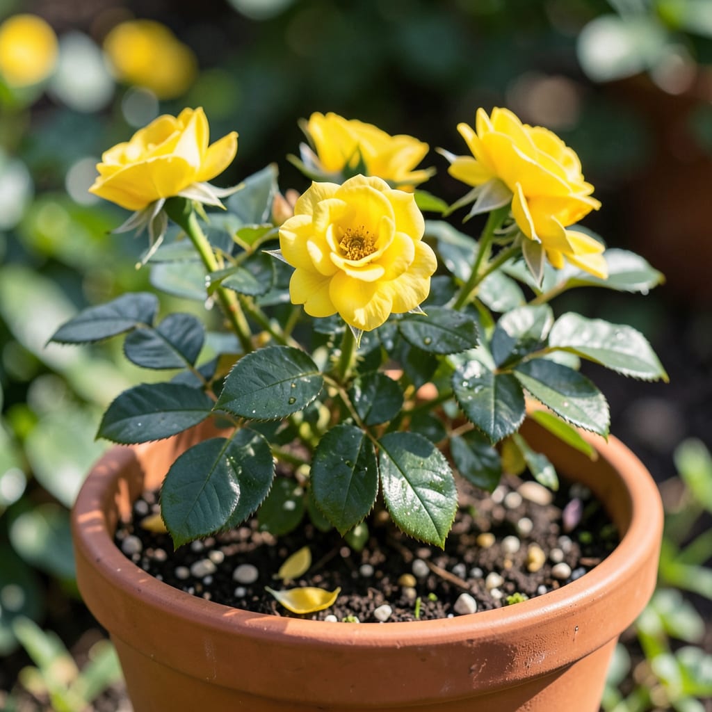 Lemon Drop Roses 10 Yellow Rose Bushes For Sale: Beautiful Flowers to Brighten Your ...